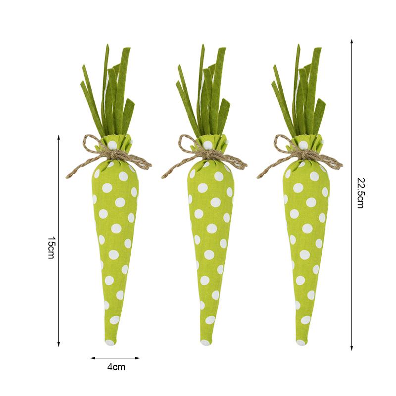 3/1pcs Nov Woven Easter Carrots Ornaments Hanging Pendant for Easter Home Decorations Supplies 2023 Kids Easter Favors Gifts Toy
