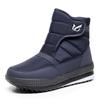 Men's Fleece-Lined Warm Mid-Top Snow Boots