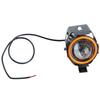 Motorcycle Headlight 4 Lighting Modes Unique Aperture 12 to 60V Shockproof Front LED Spotlights for Motorbike