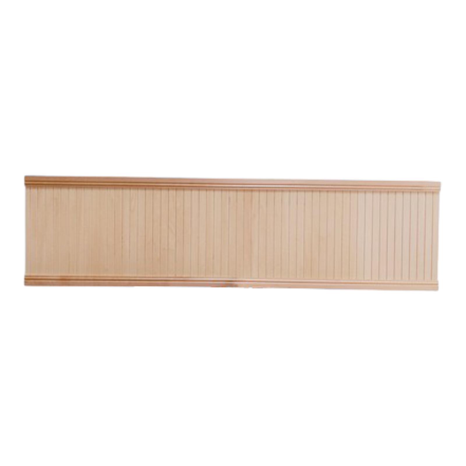 

1:6 Wall Panel Photo Props Decorative Wall Skirting Board for Micro Landscape Handcraft Landscape Decorations DIY Model Decor светло-коричневого