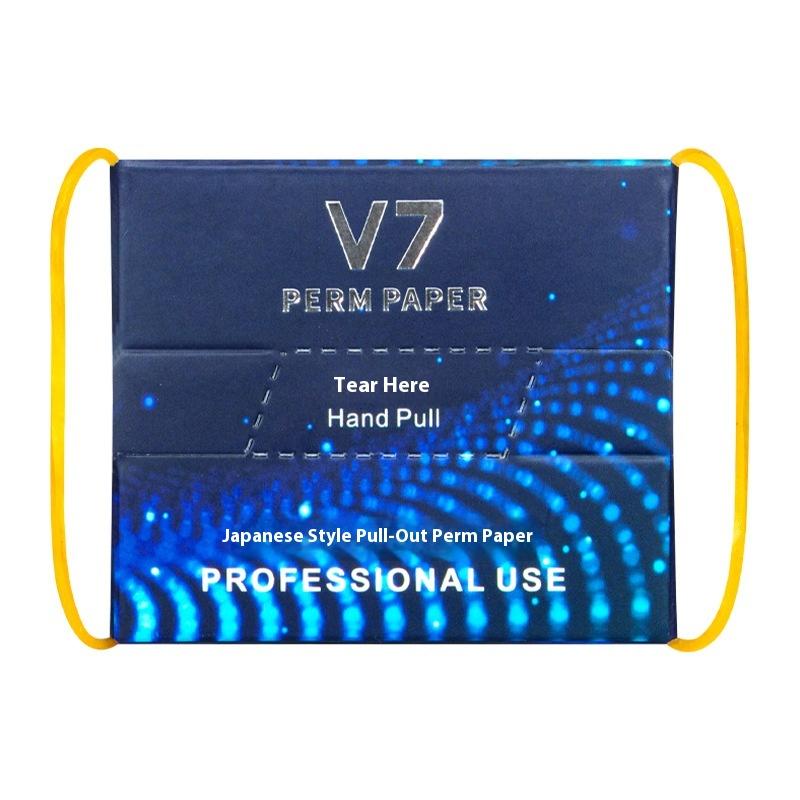 Hair Curling Papers Perm Papers For Hair Curling Salon Disposable Tissue With High Temperature Resistance For Cold And Hot Perms