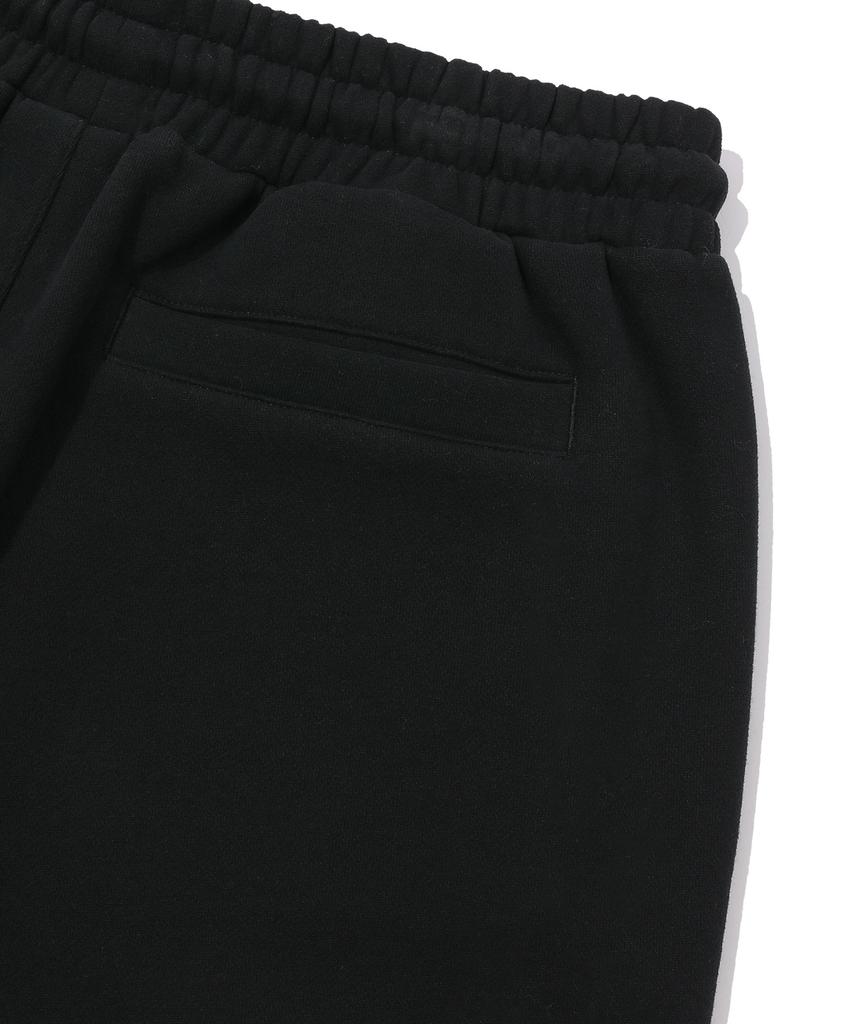 BEENTRILL Essential Hashtag Logo Fleece-Lined Sweatpants (Black)