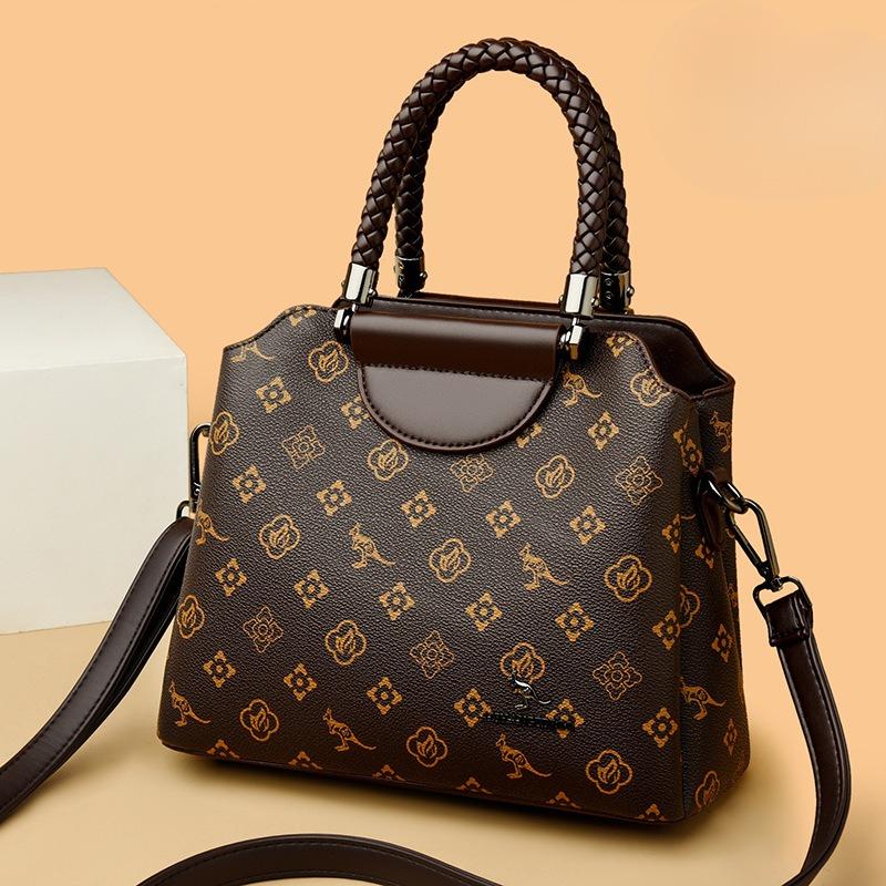 Women's High-end Handbag, Ladies' Large-capacity Handbag for Middle-aged Mothers, Crossbody Bag