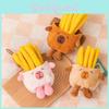 Charming French Capybara Fries Plush Doll Cozy Stuffed Animal Gift For All Ages