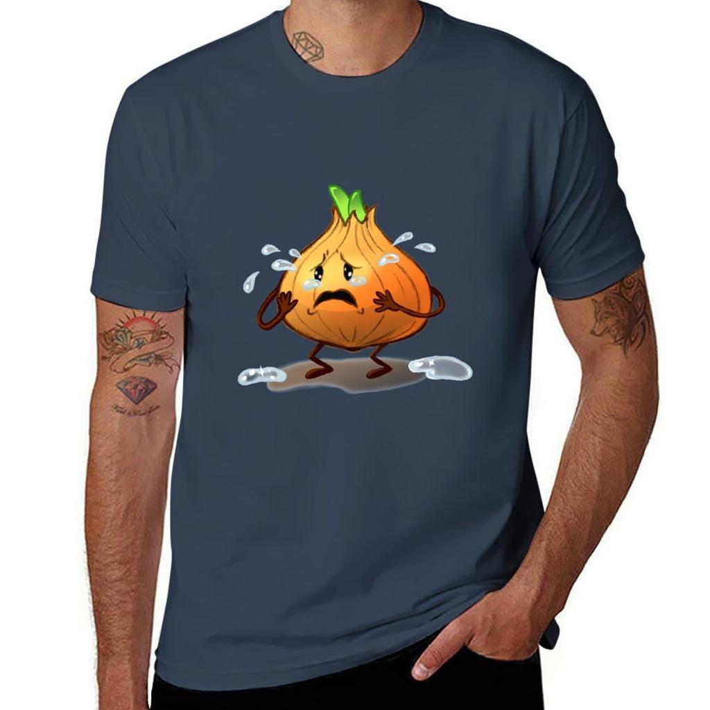 Crying Onion Tshirt Plus Size Lightweight Tee Shirt