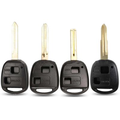 2 Tasten Auto Remote Key Fob Case Shell für Toyota Yaris Corolla Echo Ersatz Shell