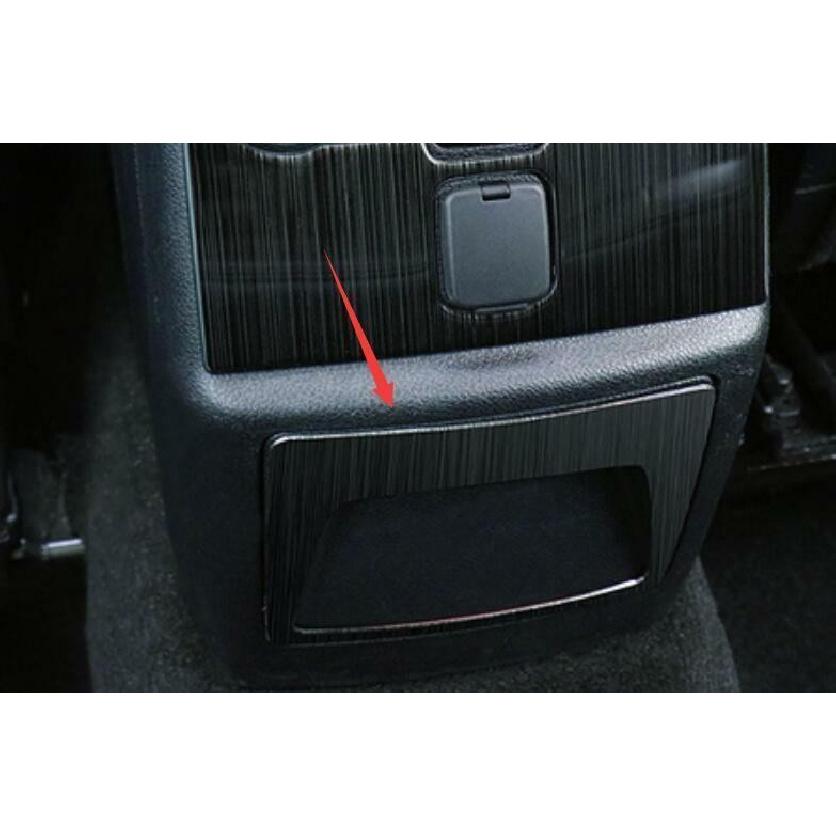 Rear Air Outlet Vent Panel Cover Trim For Ford Explorer 2011-2019 Black Steel