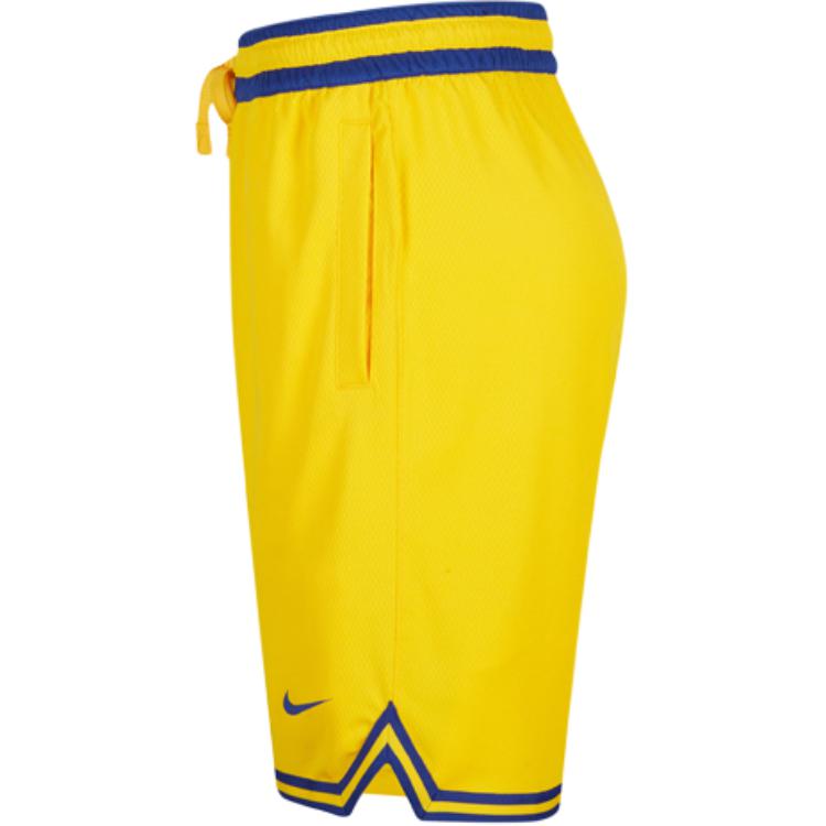 Nike Statement Dna Nba Golden State Warriors Shorts Men Bottoms Yellow AV6461-728