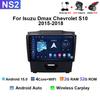 Car Radio  For Isuzu D-MAX DMAX Chevrolet S10 2015 - 2018 Android15 Autoradio Multimedia Player  Wireless Carplay Navigation GPS  YL5