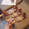 Summer Girl Sandals National Style Children's Causal Gladiator Sandals Fashion Tassel Retro Kids Princess Open-toe Roman Sandals