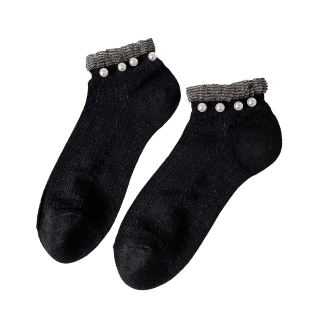 Fashion Elastic Lace Ruffle Socks Low Tube Mesh Women Ankle Socks Preppy Style Breathable Princess Dress Socks Women Girls
