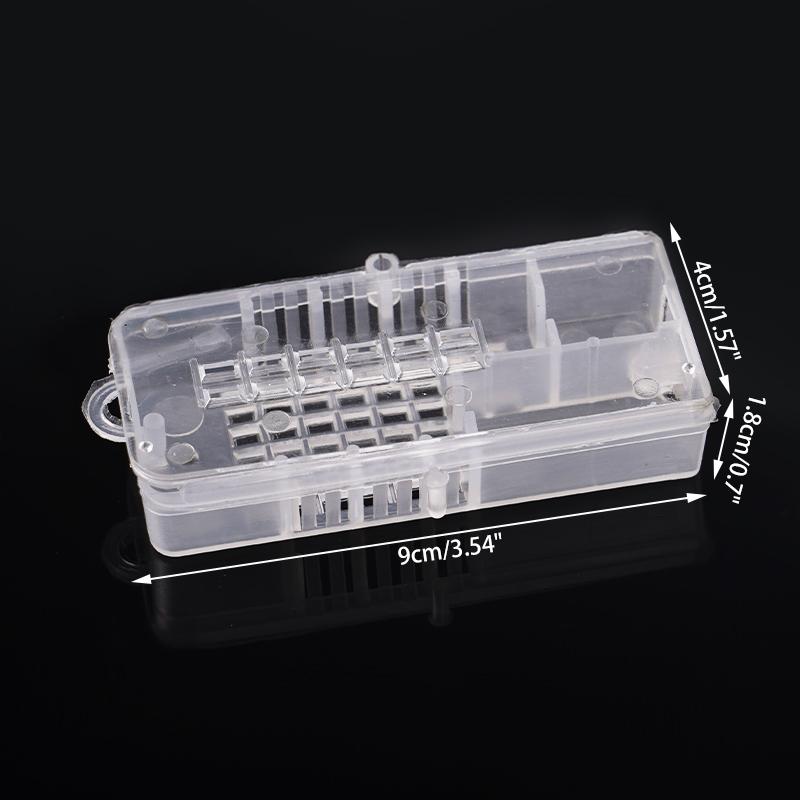 30pcs Bee Tools Bee King Transparent Cage Transport Queen Bee Cage Rearing Cage Cell Prisoner King Cage Beekeeping Supplies