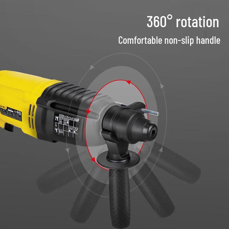 Deli Multi-function Rotary Hammer Drill CN Plug (adapter Included)