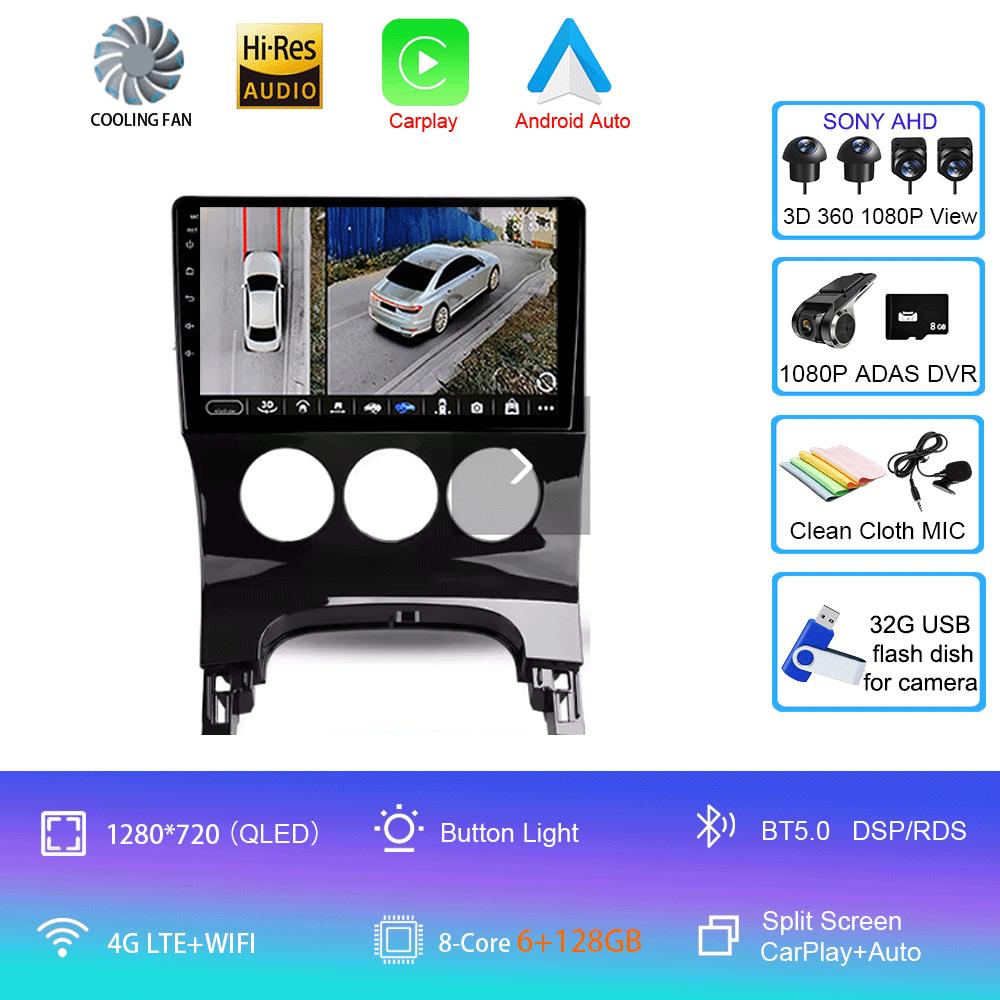 Android 14 WIFI Car Radio For Peugeot 3008 1 2009 - 2016 Multimedia Video Player Navigation stereo GPS No 2din 2 din DVD
