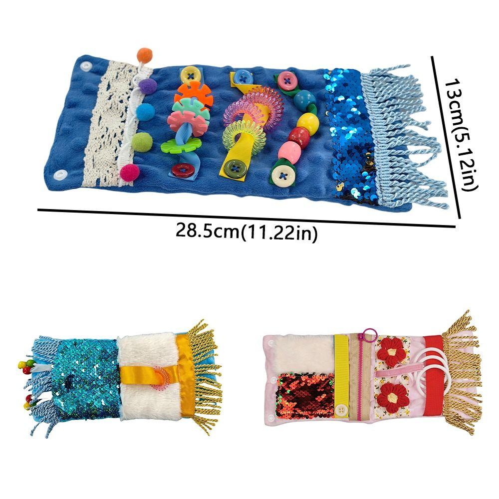 Multi-sensory Stimulation Fidget Pillow Sleeve Sensory Calming Blanket Reduces Agitation