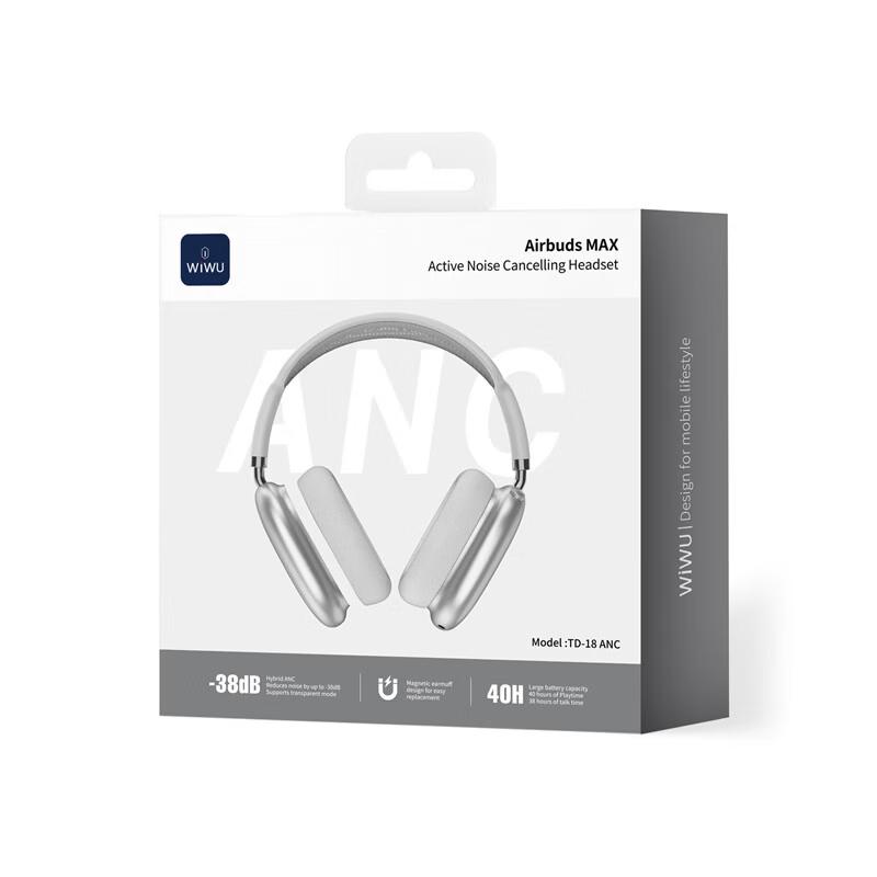 WIWU TD-18 ANC Wireless Over-Ear Headphones