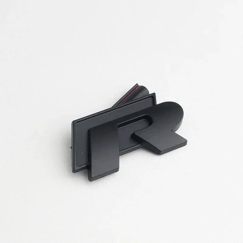 AABIO1 Volkswagen R-Line Car Front Grille Emblem Rear Trunk Badge Sticker for Polo Passat B5 B7 Golf 3 4 Jetta Touareg CC Beetle
