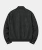 THEY Suede Leather Collar Blouson Jacket_Black