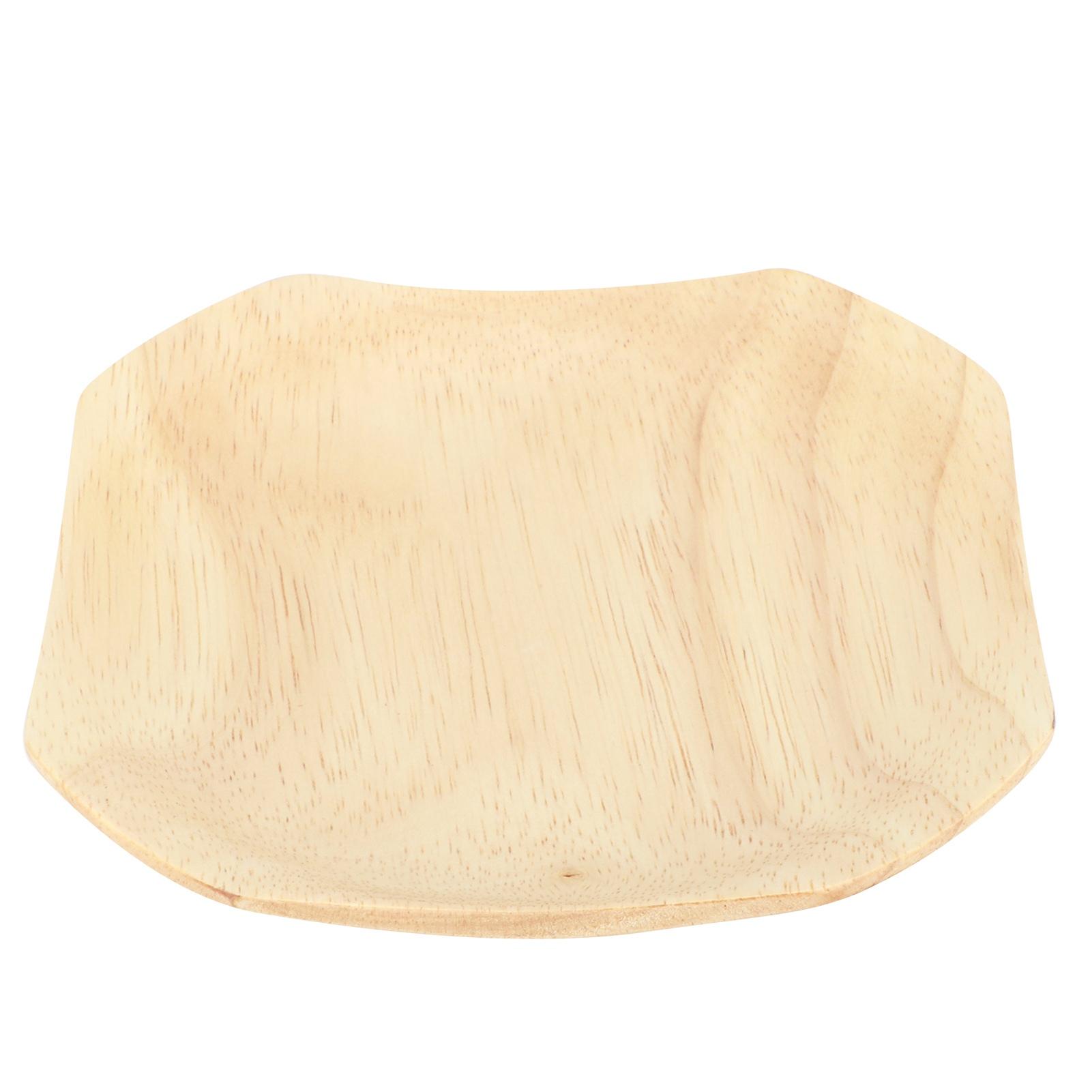 

Wooden Sushi Dish Snacks Dried Cake Tray Dessert Plate for Home Tableware
