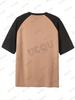 Summer Fun Cat Print Women's Patchwork Short-Sleeve T-Shirt Harajuku Style Soccer Jersey Sporty Loose Top