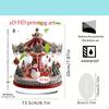 2D Acrylic Sign Craft Home Decor Decoration Plate with Base for Birthday Christmas Valentine's Day