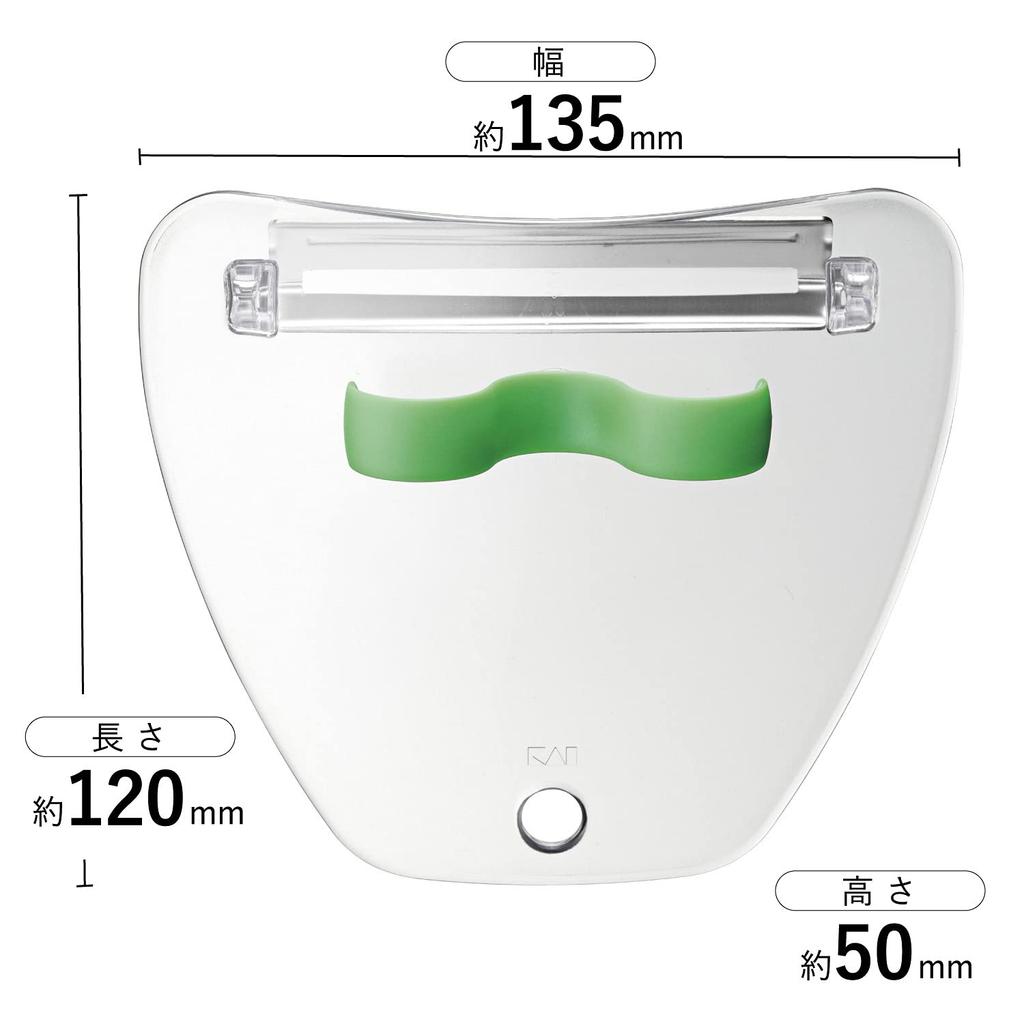 KAI Corporation Cabbage Made in DH2086 Palm-sized Peeler, Japan,