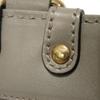 Used Guccissima Scarlet Tote Bag 269953 7924, Double G Embossed, Calfskin, Interlocking G Studs, 9539 GG Shima Gray,