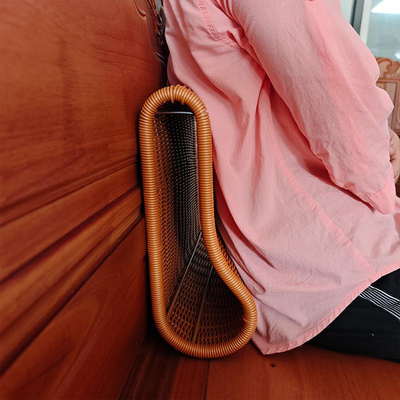 Free Shipping Chinese Style Cervical Neck Support Pillow – Breathable Hand-Woven Rattan, Firm and Adjustable for Home Use