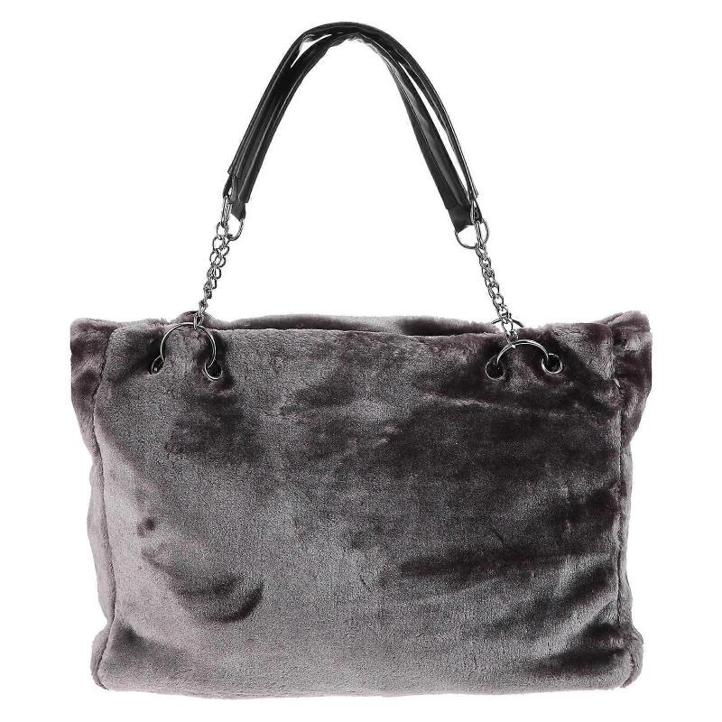 Schlichte Handtasche Damen Plush Tote Bag Women Rectangular Shape Minimalist Style 45.00X30.00X14.00CM Storage Carry Daily Essentials 1Pack