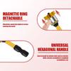 Magnetické šroubovací bity pro sádrokarton 50mm PH2 Šestihranná stopka 1/4" Polohovací šroubovací bity Lokalizační hlava bitu Vrtací nástroje