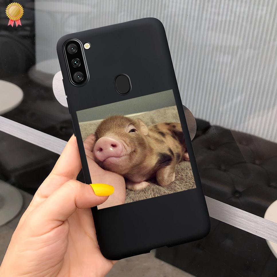 For Samsung Galaxy A11 Case Boy Girl Funny Cartoon Cat Women Silicone Back Case For Samsung Galaxy A 11 SM-A115F 6.4 Funda Cover