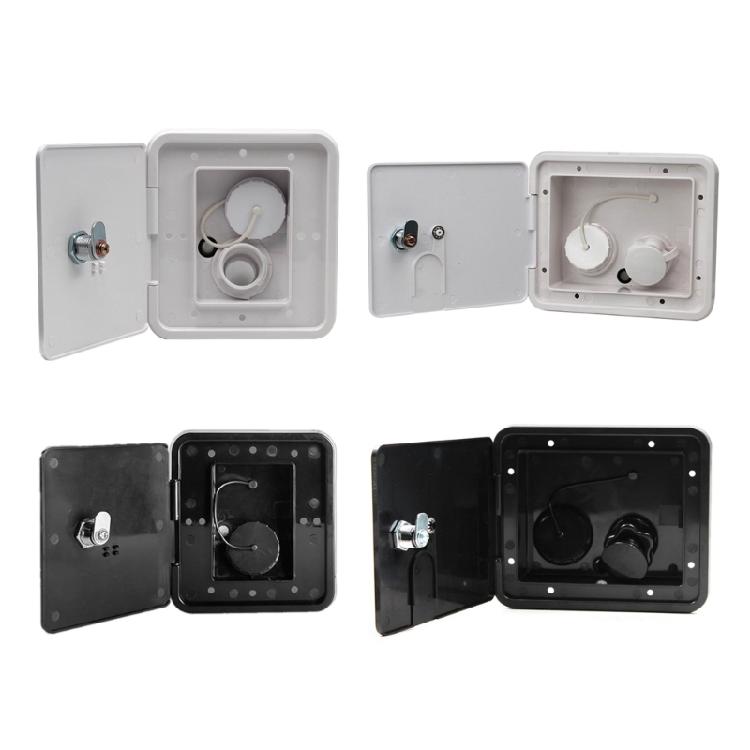 Tralier RV Lockable-Leakproof for Fresh Water-Inlet Gravity-Filling Port for Hat