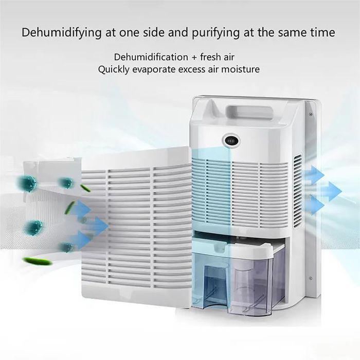 Déshumidificateur, Purificateur d'air, Contrôle intelligent de l'humidité - Prise EU