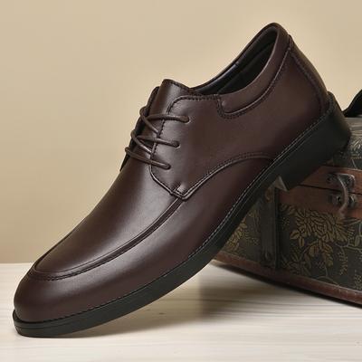 Fashion Classic Mens All-match Oxford Shoes Genuine Cow Leather Comfortable Lace Up Sneakers 2024 New Arrival Lace-Up Men Casual Shoes