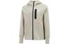 Sweatshirts Women's Khaki Hooded Moderate Cardigan DD5625-206