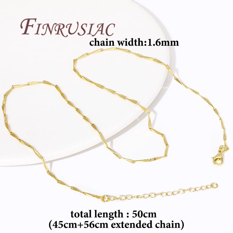 5 Pieces/Lot Adjustable Chains 18K Gold Plated Necklace Chains For Jewelry Making Findings,Pendants Chain with Lobster Clasps