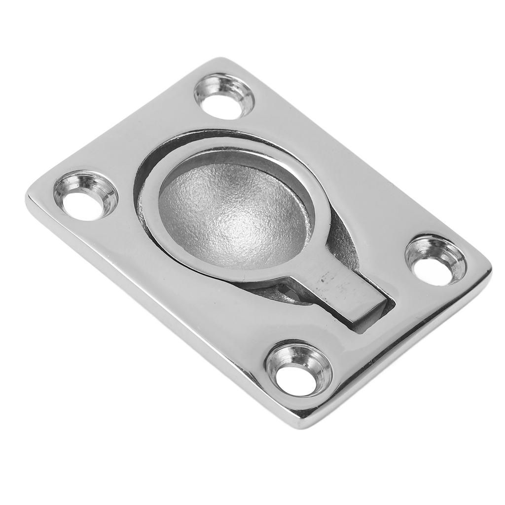 Boat Pull Flush Lift Stainless Steel Flush Mount Lifting Ring Pull Handle for Marine Boat