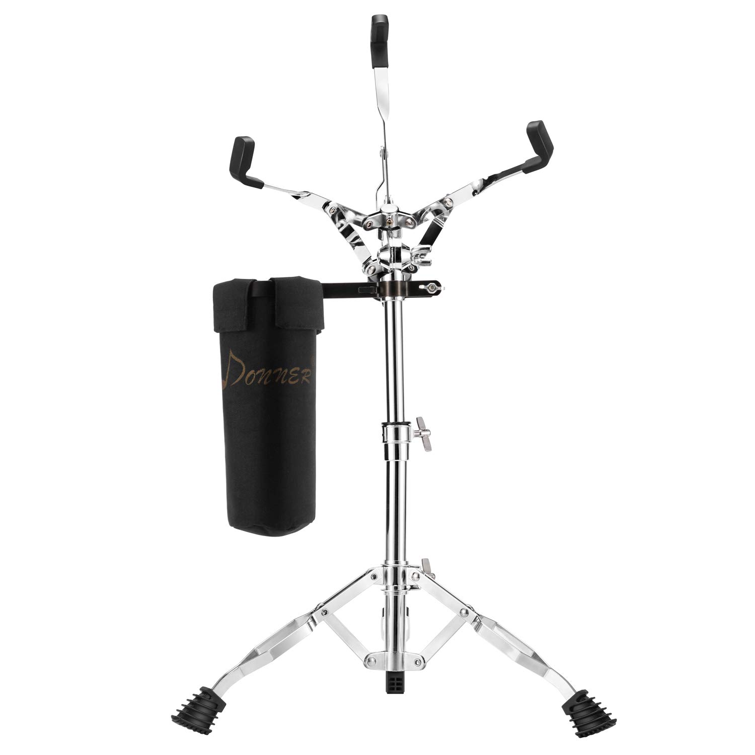 

Donner Snare Stand Drum Stand Metal Adjustable Height Fits to Drums with Stick Holder 10 14 (Height 36cm-58cm)