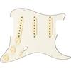 Fender Gitarrenteile Vorverdrahtetes Strat Pickguard, Custom Shop Fat 50's SSS, Pergament 11-Loch PG