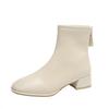 Martin Boots Autumn and Winter 2025 New Spring and Autumn Single Boots Internet Celebrity Versatile Thick Heel Shoes Children Medium Heel Short Boots