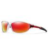 Men's Polarized Cycling Sunglasses Women's Fashion Oval Full Frame Windproof Sports Glasses for Cycling Running Hiking UV400 7