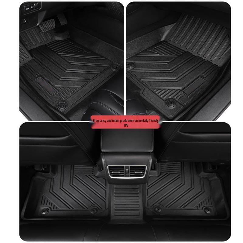 TPE Waterproof & Wear-Resistant Floor and Trunk Mats for Right-Hand Drive BYD SEAL