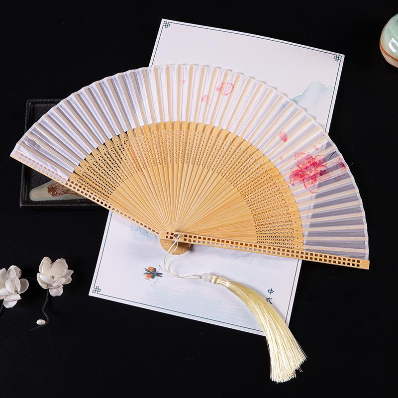 Gradient Cheongsam Style Hanfu Dance Folding Fan