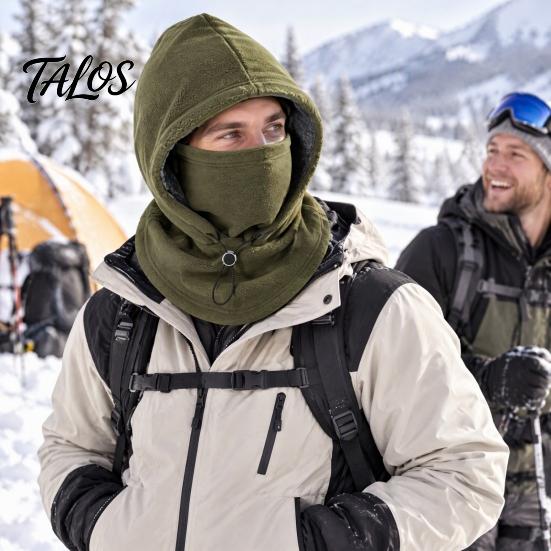 Windproof Ski Mask for Men And Women Unisex Winter Balaclava with Drawstring, Fleece Lined Hood Mask, Face Gear Camping Cover Neck Warmer Women,