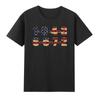 Usa Flag 18436572 Firing Order Small Block Engine V8 Block TShirt