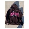 Unisex Digitaldruck Reißverschluss Kapuzenpullover Lässiger Pullover Übergroß Streetwear