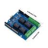 4 unabhängige DC5V Relais Module zur Steuerung mehrerer Geräte Kompatibel mit Mikrocontrollern und SBCs