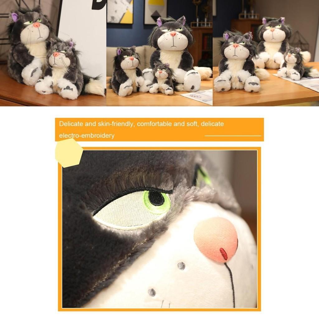 Disney Cinderella Bad Cat Lucifer Plush Toy Soft Stuffed Doll Gift Perfect For Kids And Adults