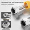 MEJUE Stainless Steel Universal Water Supply Hose