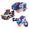 [pororomall] Tayo El Pequeño Autobús Policía SWAT Playset con Emergencia y Bomberos Minivehículo Doble Set